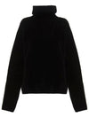 Canosa Wool Turtleneck Black - MAX MARA - BALAAN.