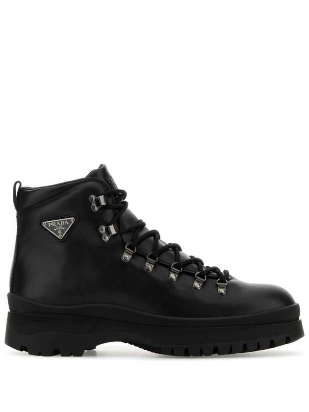 Brixen leather walker boots black - PRADA - BALAAN 2