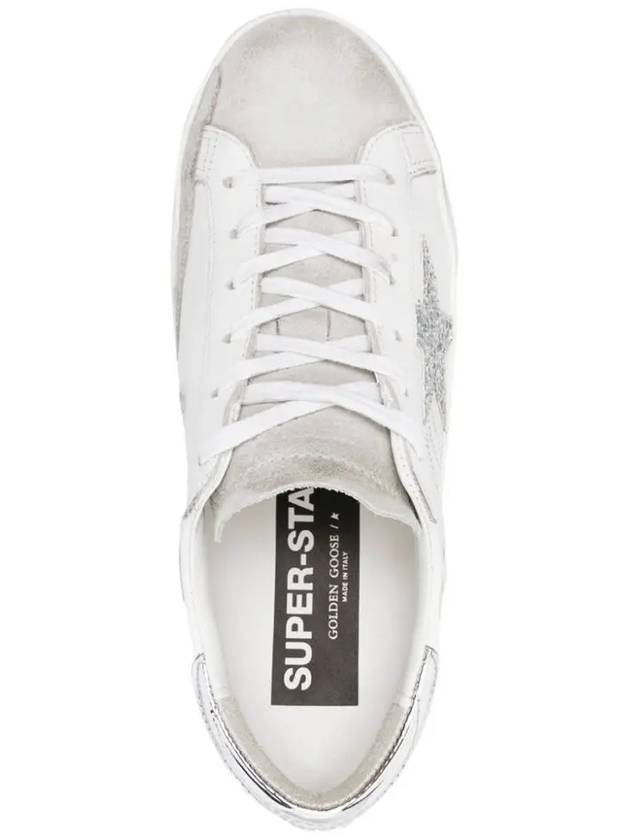 Superstar Distressed Calf Leather Low Top Sneakers White - GOLDEN GOOSE - BALAAN 5