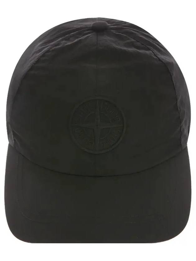 Nylon Logo Ball Cap Black - STONE ISLAND - BALAAN 2