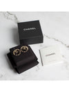 Women s CC Logo Circle Chain Earrings Black Gold - CHANEL - BALAAN 6