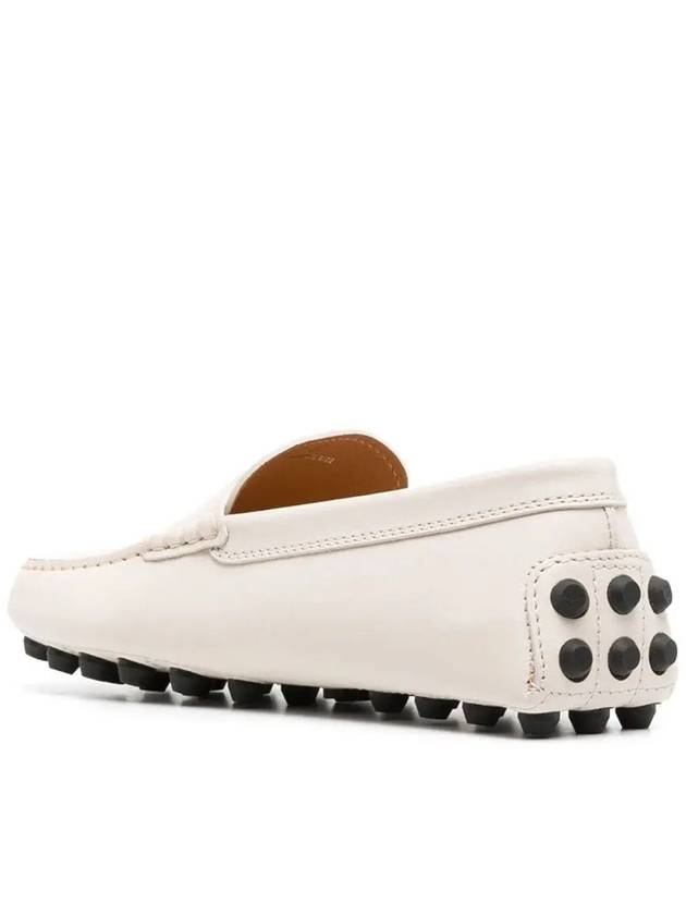 Gomino Moccasin Driving Shoes Cream - TOD'S - BALAAN 3