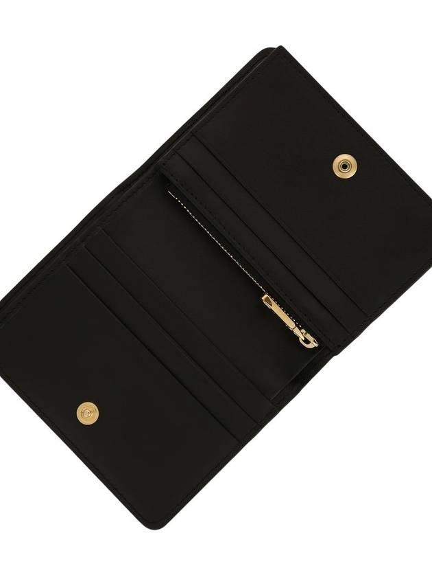 DG logo leather halfwallet black - DOLCE&GABBANA - BALAAN 5