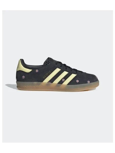 adidas Gazelle Indoor W Black Yellow IF4490 - ADIDAS - BALAAN 1