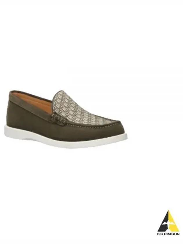 Granville Suede Loafers Khaki - DIOR - BALAAN 2