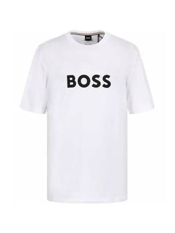 Big logo short sleeve t shirt 50503276 100 - BOSS - BALAAN 1