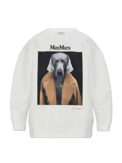 Bacco Sweatshirt White - MAX MARA - BALAAN 2