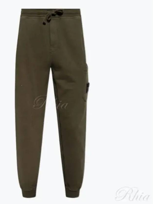 Wappen Patch Cargo Jogger Pants Olive - STONE ISLAND - BALAAN 2