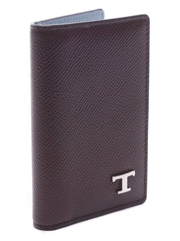 Men s T Logo Two tone Card Wallet XAMTSYFA200 RTV 9O72 24F - TOD'S - BALAAN 3