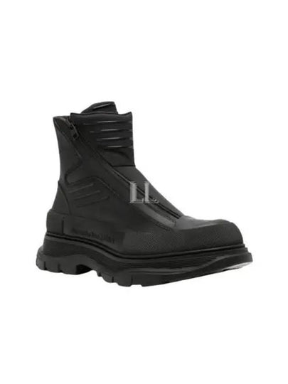 Tread Slick Moto Ankle Boots Black - ALEXANDER MCQUEEN - BALAAN 2