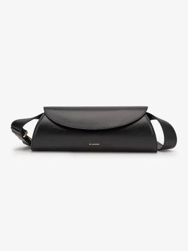 Cannolo Small Shoulder Bag Black - JIL SANDER - BALAAN 2