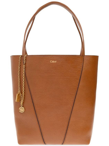 Chloé Bag Spin Medium Type Shopper, Women's, Brown - CHLOE - BALAAN 1