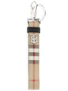 Monogram Motif Check Key Holder Beige - BURBERRY - BALAAN 2