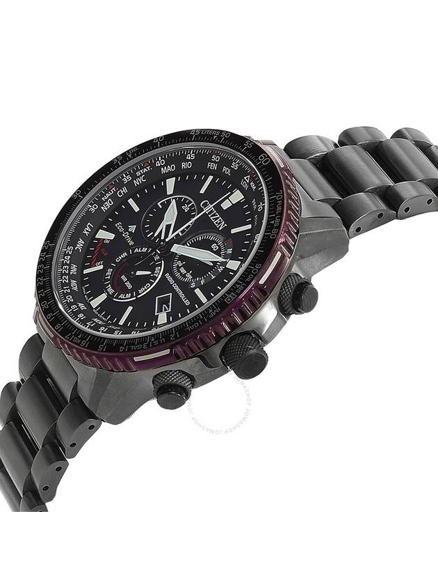 Citizen Promaster Perpetual Alarm World Time Chronograph GMT Black Dial Men's Watch CB5009-55E - CITIZEN - BALAAN 2