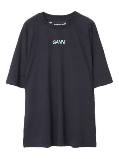 active mesh t shirt - GANNI - BALAAN 1