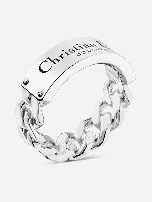 Couture Chain Crystal CD Icon Ring R1307HOMMT R1556HOMMT - DIOR - BALAAN 2