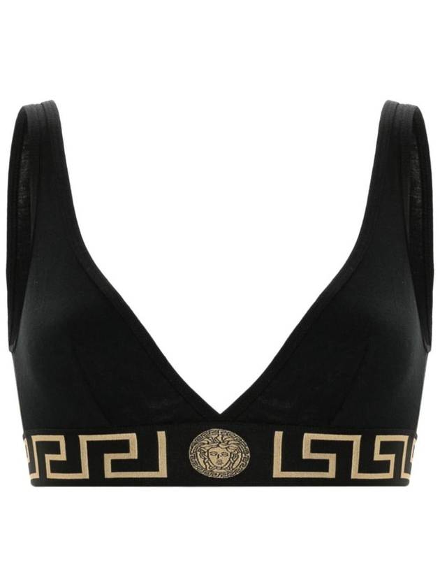 Versace Greek Border Triangle Bralette Clothing - VERSACE - BALAAN 1