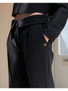 semi-wide wool pants black - UNMUTE - BALAAN 2