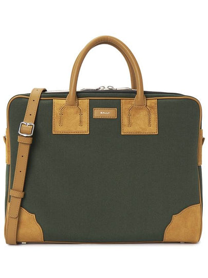 Eco Cordura Brief Case Grey - BALLY - BALAAN 2