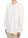 Base Long Sleeve T-Shirt White - CARHARTT WIP - BALAAN 3