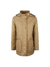 Diamond Quilted Nylon Jacket Archive Beige - BURBERRY - BALAAN 2