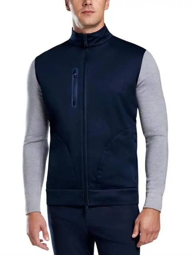 Quarter G Zip-Up Jacket Navy - G/FORE - BALAAN 3