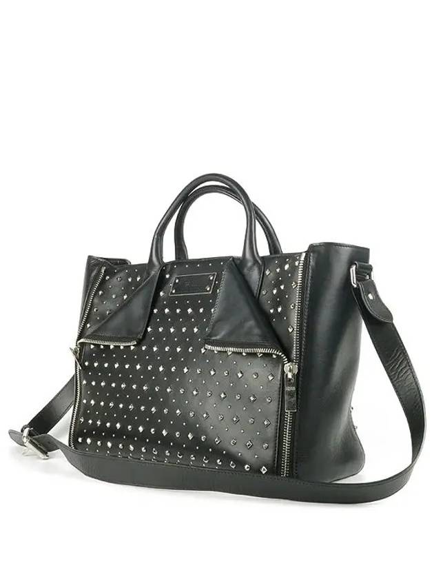 Black 2 WAY bag - ALEXANDER MCQUEEN - BALAAN 3