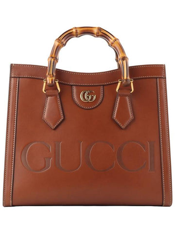 660195 Diana Bamboo Top Handle Tote Bag Small Strapless 34007Y 1 - GUCCI - BALAAN 1