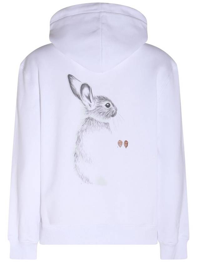 Lanvin White Cotton Rabbit Sweatshirt - LANVIN - BALAAN 3