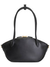 Small Leather Hand Shoulder Bag Black - PRADA - BALAAN 4