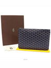 APMSENAT2 MM Blue Marine Goyadin Canvas Senna Clutch - GOYARD - BALAAN 1