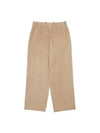 Men's Burrowed Corduroy Straight Pants Beige - OUR LEGACY - BALAAN 3