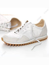 Men's Trail Leather Low Top Sneakers White - SPALWART - BALAAN 4