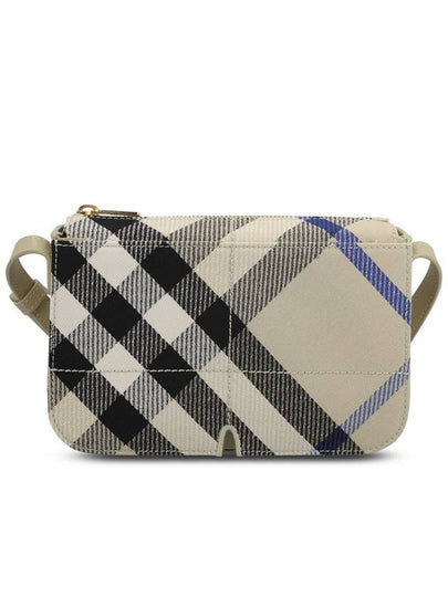 Snip Check Cross Bag Lichen - BURBERRY - BALAAN 2