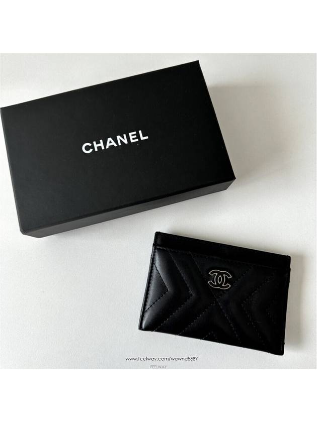 Chanel Women s Lambskin Card Wallet Holder - CHANEL - BALAAN 3