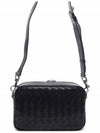 Intrecciato Camera Small Cross Bag Black - BOTTEGA VENETA - BALAAN 5