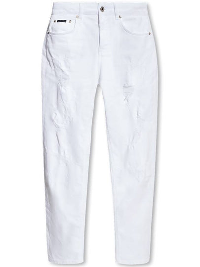 Destroyed Jeans White - DOLCE&GABBANA - BALAAN 2