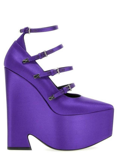 Heel Pumps 10094691A006191LD2P Purple - VERSACE - BALAAN 1