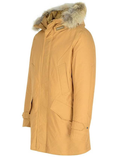 Woolrich 'Polar' Beige Cotton Blend Parka - WOOLRICH - BALAAN 2