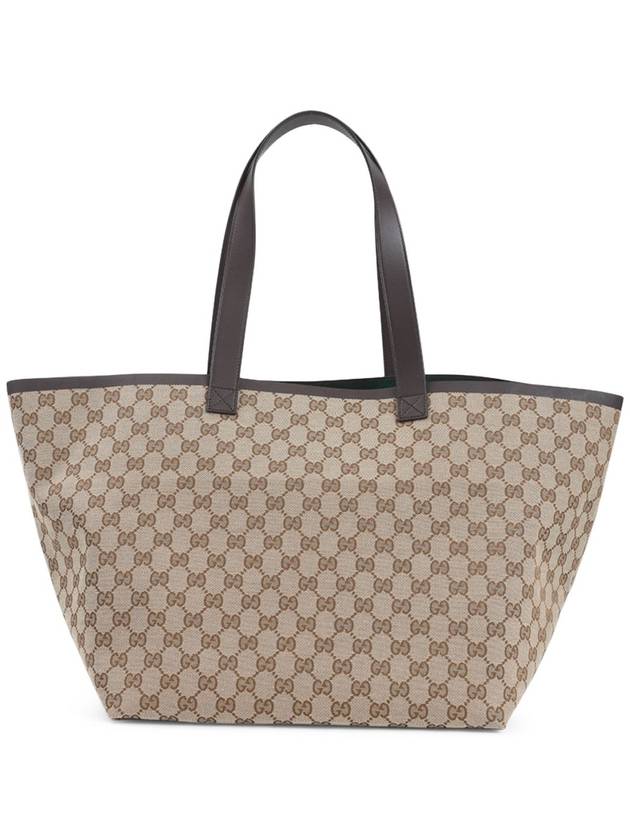 Totissima Medium Original GG Canvas Tote Bag Beige Brown - GUCCI - BALAAN 2