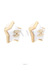 Pearlized star earrings shaped white ABC401 - CHANEL - BALAAN 3