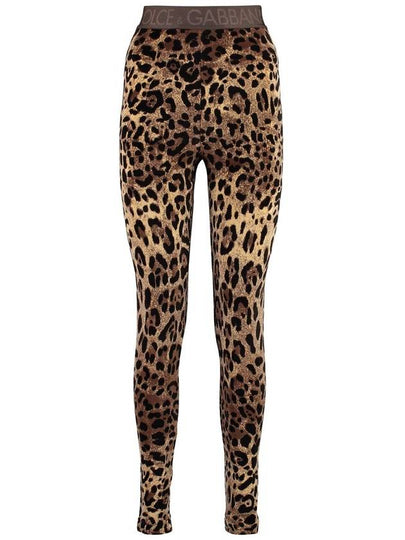 Leopard Leggings FTCQKTFJ7D5 S8350 JACQUARD B0170470767 - DOLCE&GABBANA - BALAAN 2