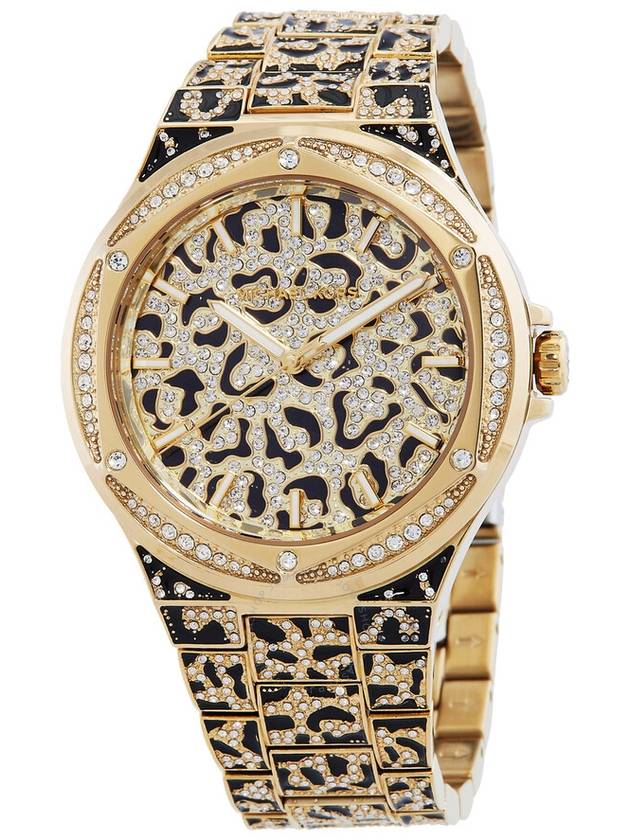 Michael Kors Oversized Lennox Animal Pave Quartz Watch MK7284 - MICHAEL KORS - BALAAN 1