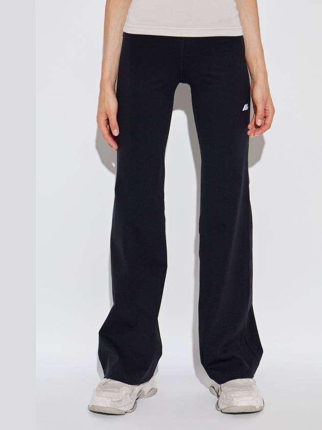 Activewear Flared Slim Fit Pants Black - BALENCIAGA - BALAAN 4