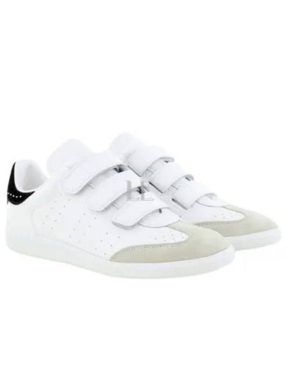 Beth Leather Low-Top Sneakers White - ISABEL MARANT - BALAAN 2