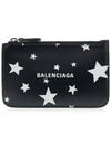 Stars And Moon Print Card Wallet Black - BALENCIAGA - BALAAN 2