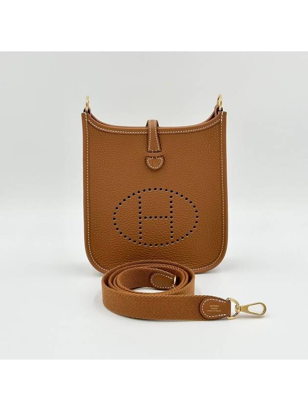 Evelyne 16 Amazone Bag Clemence & Gold - HERMES - BALAAN 4