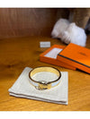 Clic H Bracelet Gold Blanc - HERMES - BALAAN 3