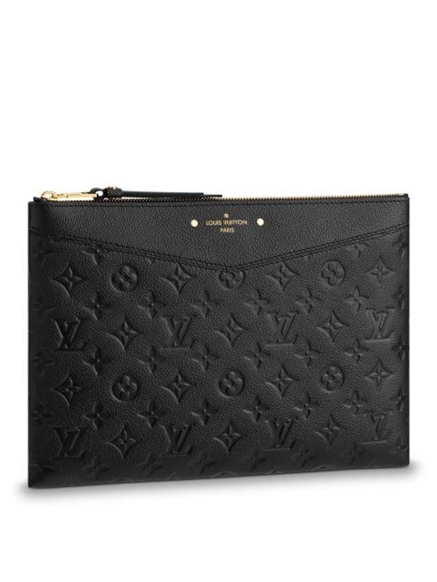 Monogram Daily Empreinte Pouch Bag Black - LOUIS VUITTON - BALAAN 2