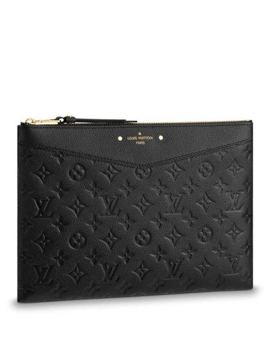 Monogram Daily Empreinte Pouch Bag Black - LOUIS VUITTON - BALAAN 2